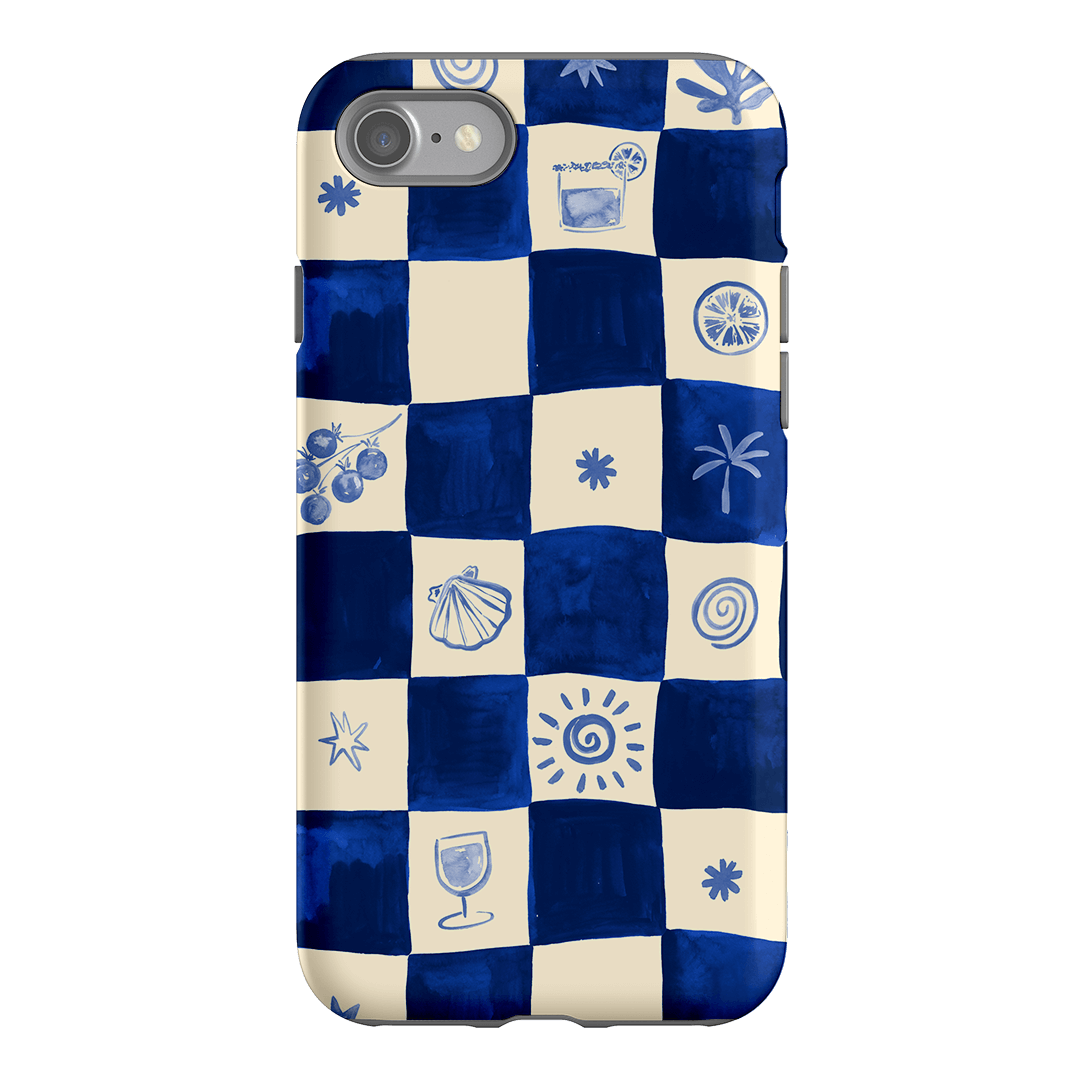 Afternoon Mezze Azure Printed Phone Cases iPhone SE / Armoured by Charlie Taylor - The Dairy