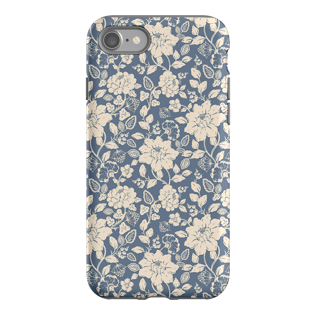 Blue Garden Printed Phone Cases iPhone SE / Armoured by Kasiags Art - The Dairy