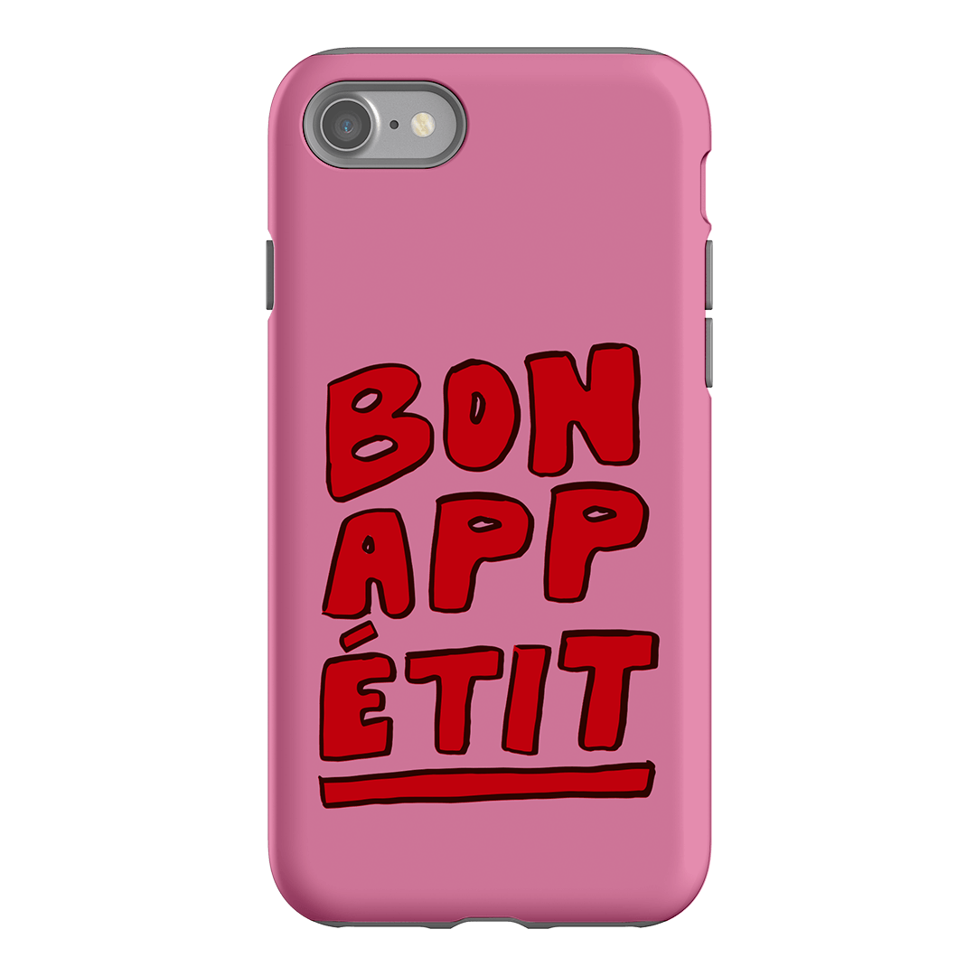 Bon Appetit Red Printed Phone Cases iPhone SE / Armoured by The Dairy - The Dairy