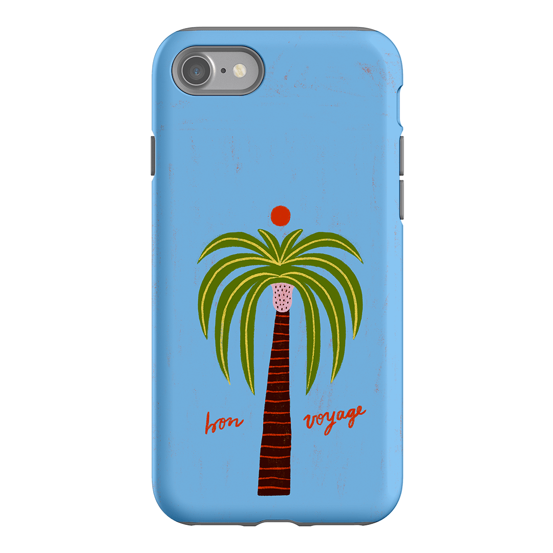 Bon Voyage Blue Printed Phone Cases iPhone SE / Armoured by Marie Faurrite - The Dairy