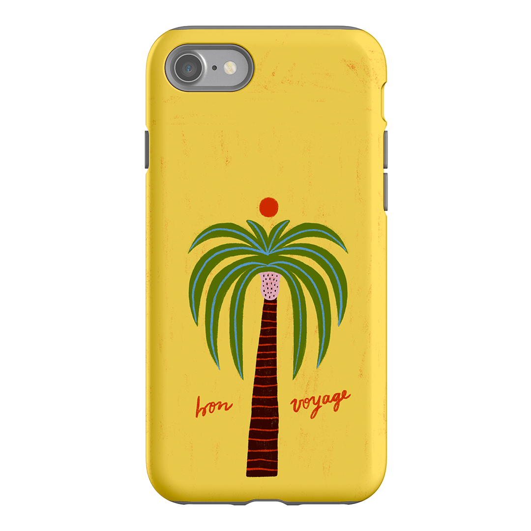 Bon Voyage Yellow Printed Phone Cases iPhone SE / Armoured by Marie Faurrite - The Dairy