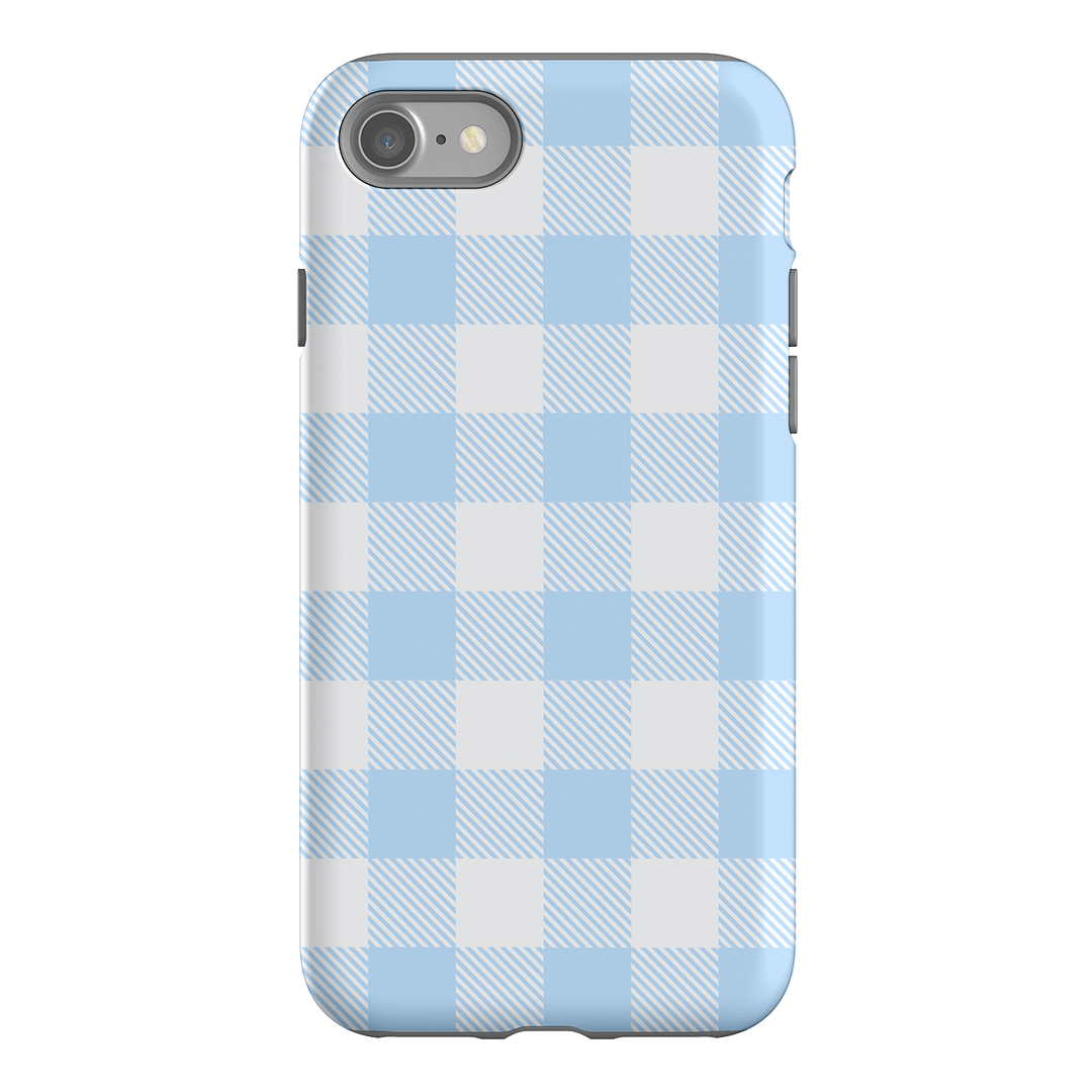 Cloud Plaid Printed Phone Cases iPhone SE / Armoured by The Dairy - The Dairy