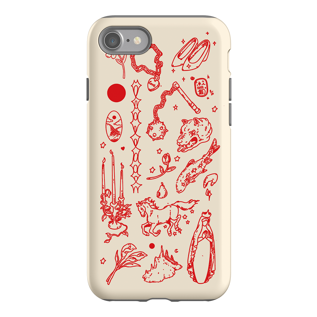 Dreamcore Cream Printed Phone Cases iPhone SE / Armoured by Easty Beasty - The Dairy
