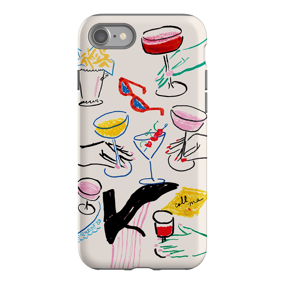 Girls Night Out Printed Phone Cases iPhone SE / Armoured by Phthalo Ruth - The Dairy