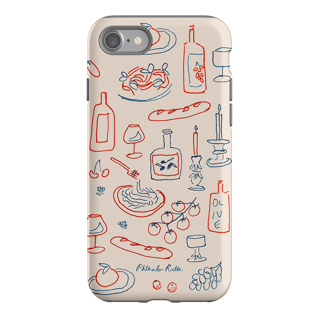 Italian Fare Printed Phone Cases iPhone SE / Armoured by Phthalo Ruth - The Dairy