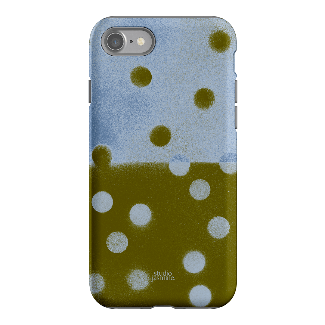 Lake Polka Dot Printed Phone Cases iPhone SE / Armoured by Jasmine Dowling - The Dairy