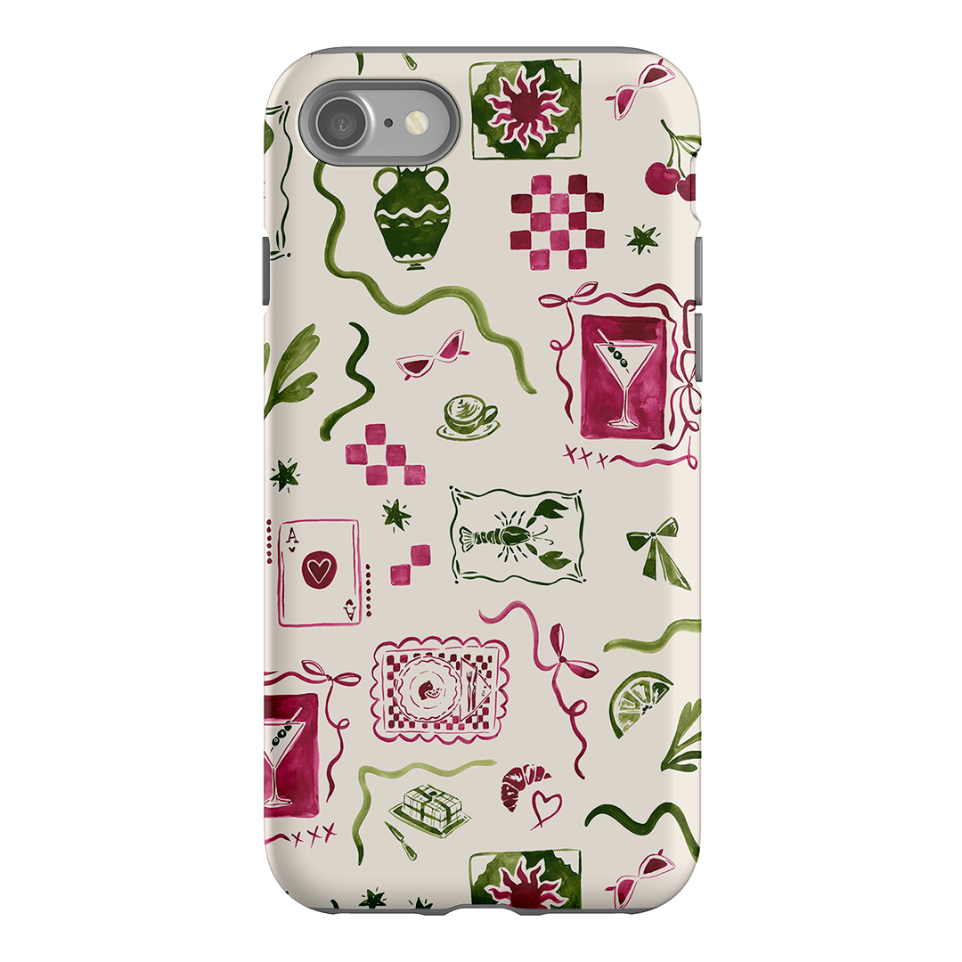 Martini Gal Printed Phone Cases iPhone SE / Armoured by Charlie Taylor - The Dairy