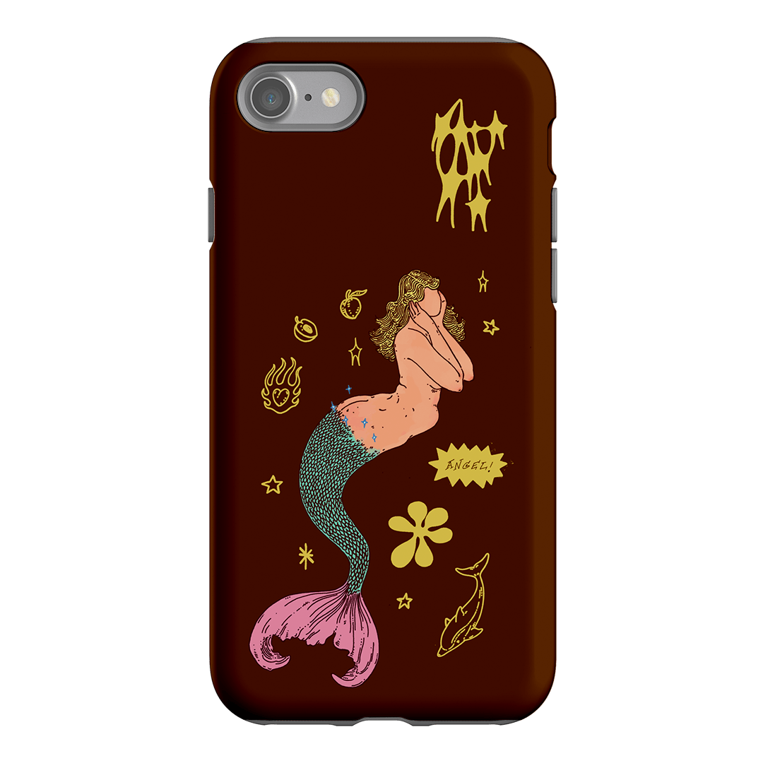 Mimi Chocolate Printed Phone Cases iPhone SE / Armoured by Easty Beasty - The Dairy