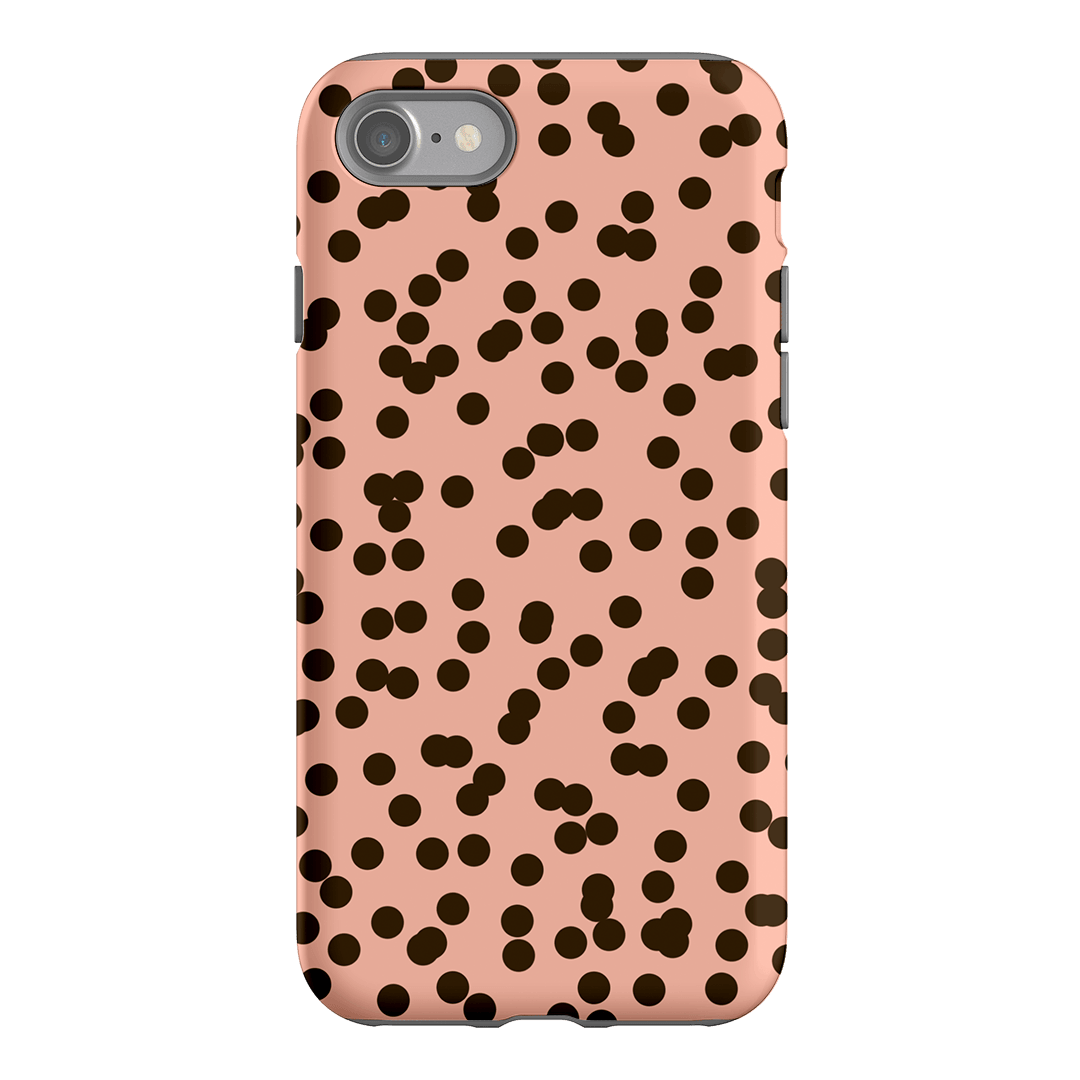 Mini Confetti Pink Chocolate Printed Phone Cases iPhone SE / Armoured by Veronica Tucker - The Dairy