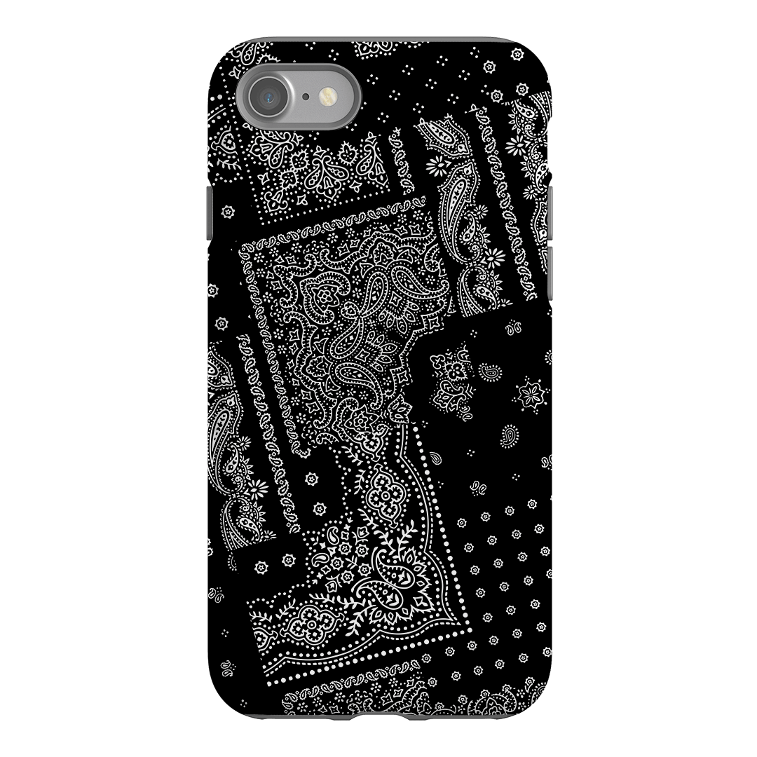 Paisley Noir Printed Phone Cases iPhone SE / Armoured by The Dairy - The Dairy