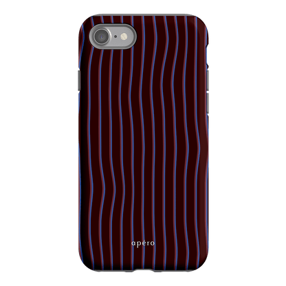 Panama Burgundy Printed Phone Cases iPhone SE / Armoured by Apero - The Dairy