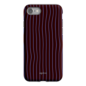 Panama Burgundy Printed Phone Cases iPhone SE / Armoured by Apero - The Dairy
