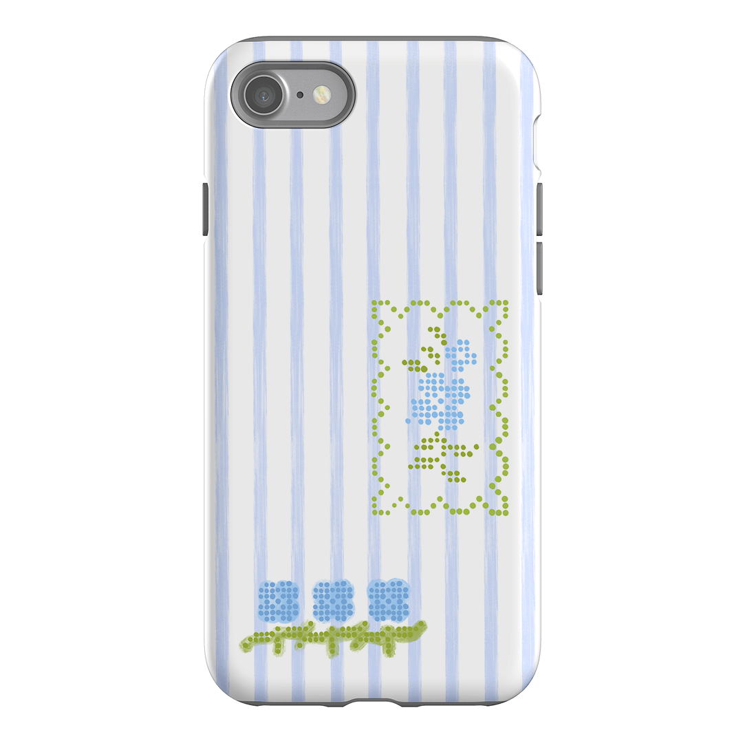 Patchwork Blue Printed Phone Cases iPhone SE / Armoured by Kayla Carr - The Dairy
