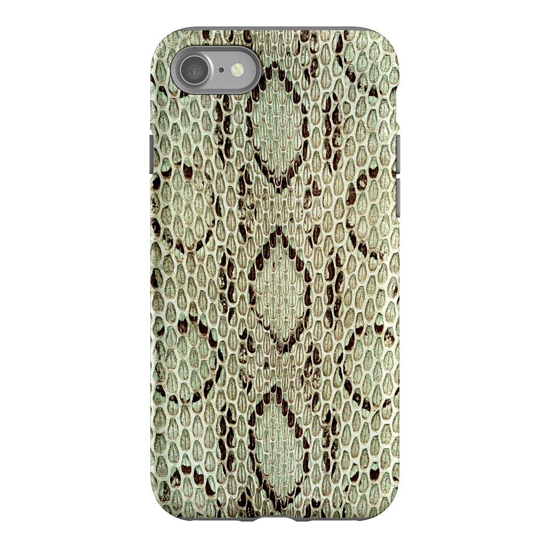 Pistachio Python Printed Phone Cases iPhone SE / Armoured by The Dairy - The Dairy