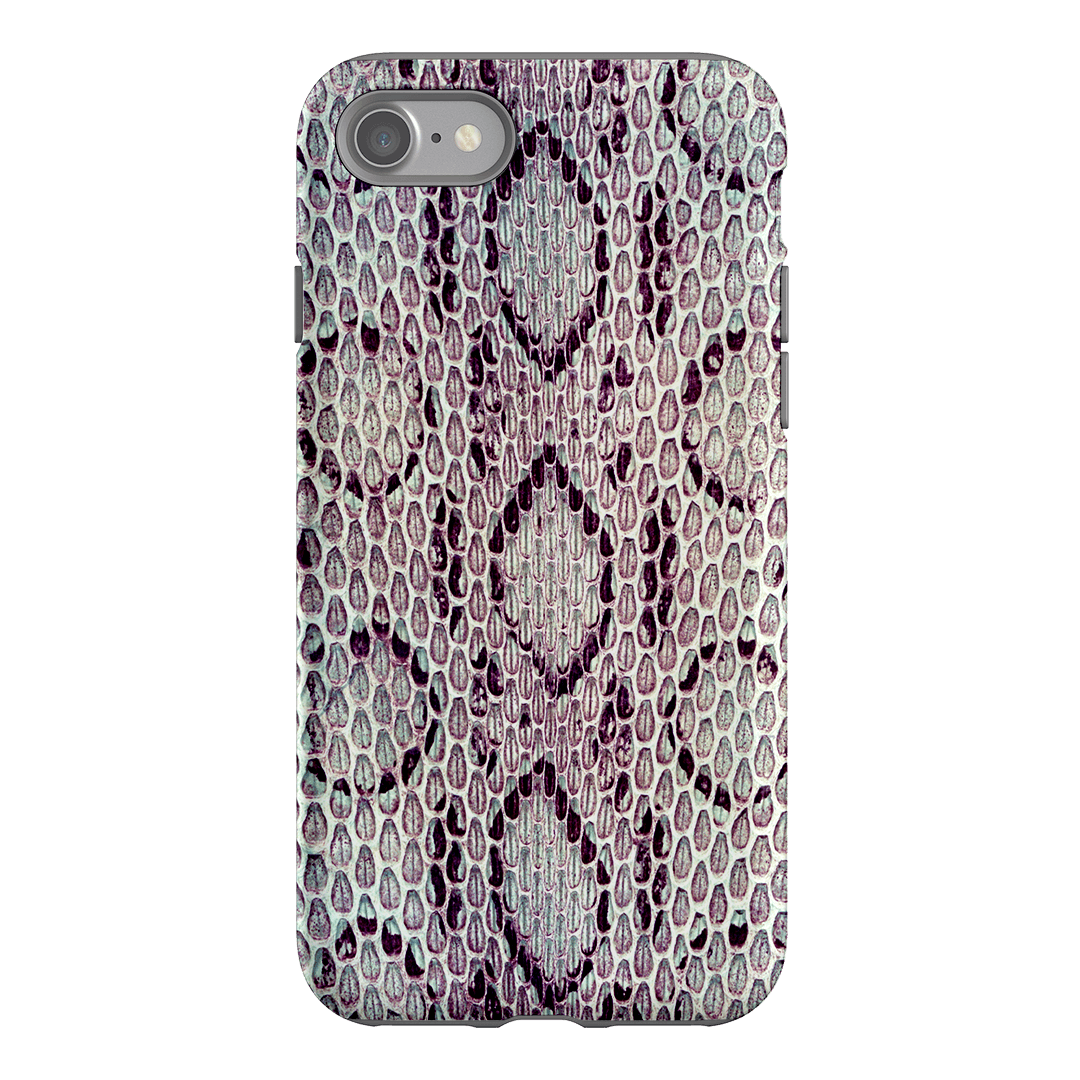 Plum Python Printed Phone Cases iPhone SE / Armoured by The Dairy - The Dairy