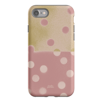 Strawberry Polka Dot Printed Phone Cases iPhone SE / Armoured by Jasmine Dowling - The Dairy