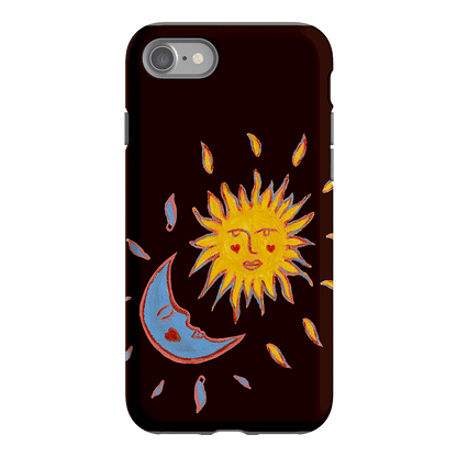 Sun & Moon Plum Printed Phone Cases iPhone SE / Armoured by BG. Studio - The Dairy