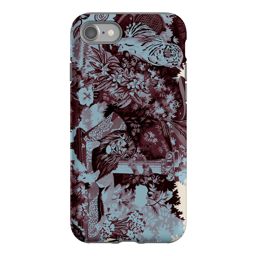 Tippi Blue Printed Phone Cases iPhone SE / Armoured by Desmond & Dempsey - The Dairy