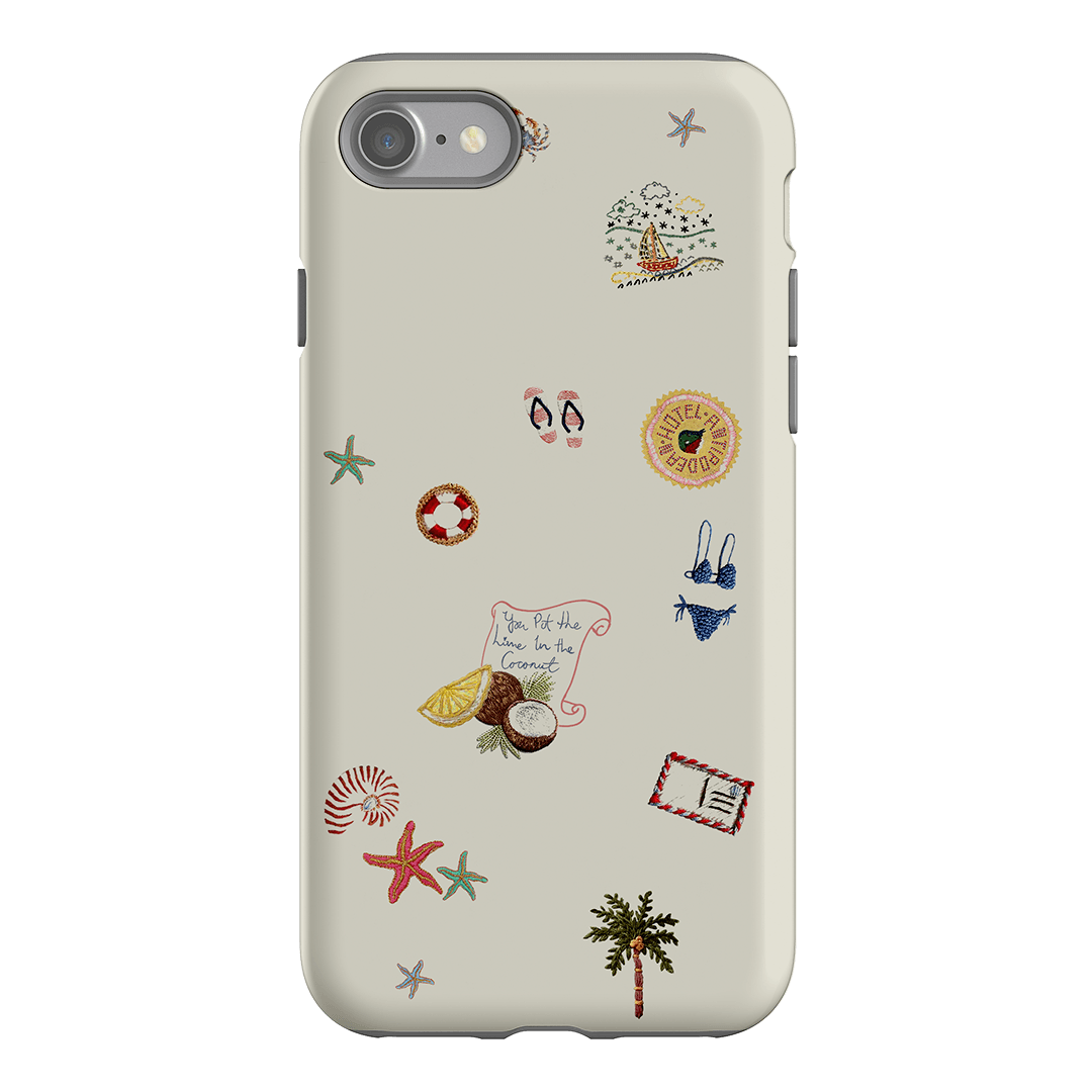 Vacay All Day Cream Printed Phone Cases by Antipodean - The Dairy
