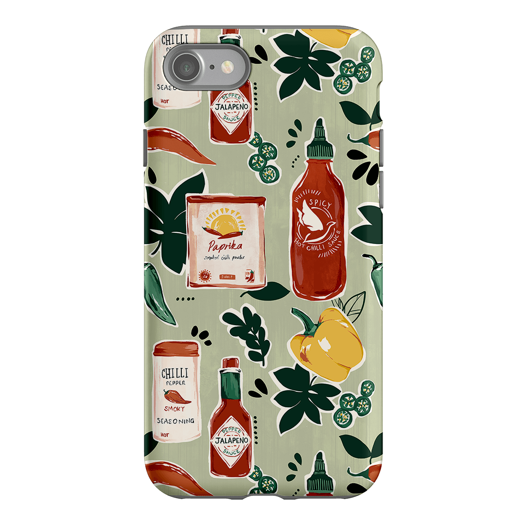 Chilli Pepper Printed Phone Cases iPhone SE / Armoured by Charlie Taylor - The Dairy