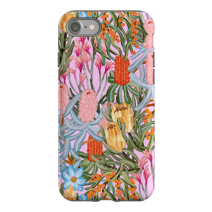 Floral Sorbet Printed Phone Cases iPhone SE / Armoured by Amy Gibbs - The Dairy