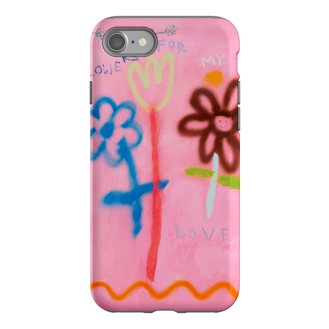 Flowers Printed Phone Cases iPhone SE / Armoured by Kate Eliza - The Dairy