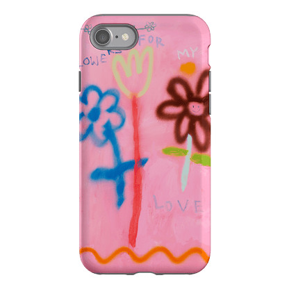 Flowers Printed Phone Cases iPhone SE / Armoured by Kate Eliza - The Dairy
