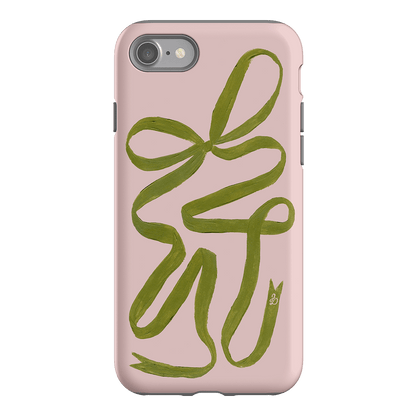 Garden Ribbon Printed Phone Cases iPhone SE / Armoured by Jasmine Dowling - The Dairy