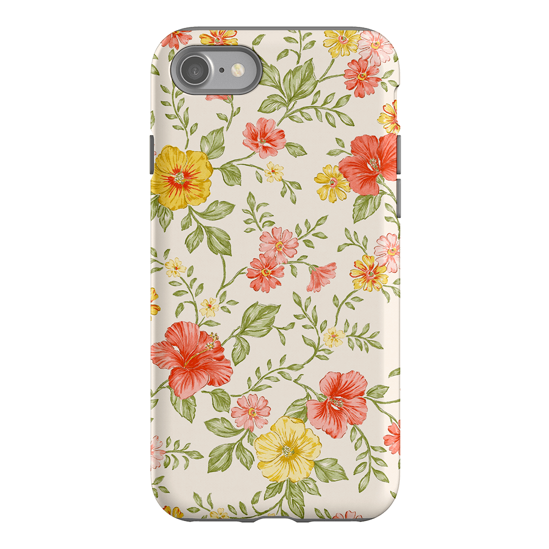 Hibiscus Printed Phone Cases iPhone SE / Armoured by Oak Meadow - The Dairy