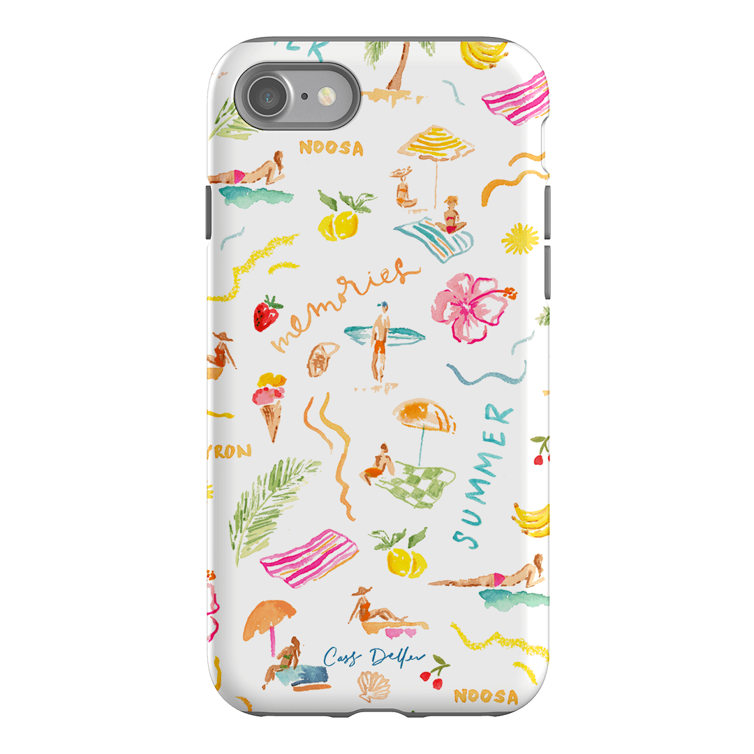 Summer Memories Printed Phone Cases iPhone SE / Armoured by Cass Deller - The Dairy