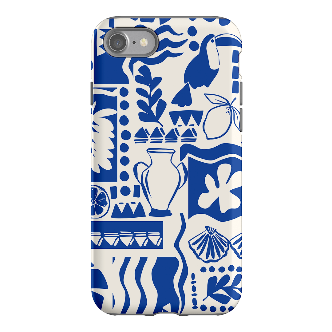 Toucan Blue Printed Phone Cases iPhone SE / Armoured by Charlie Taylor - The Dairy
