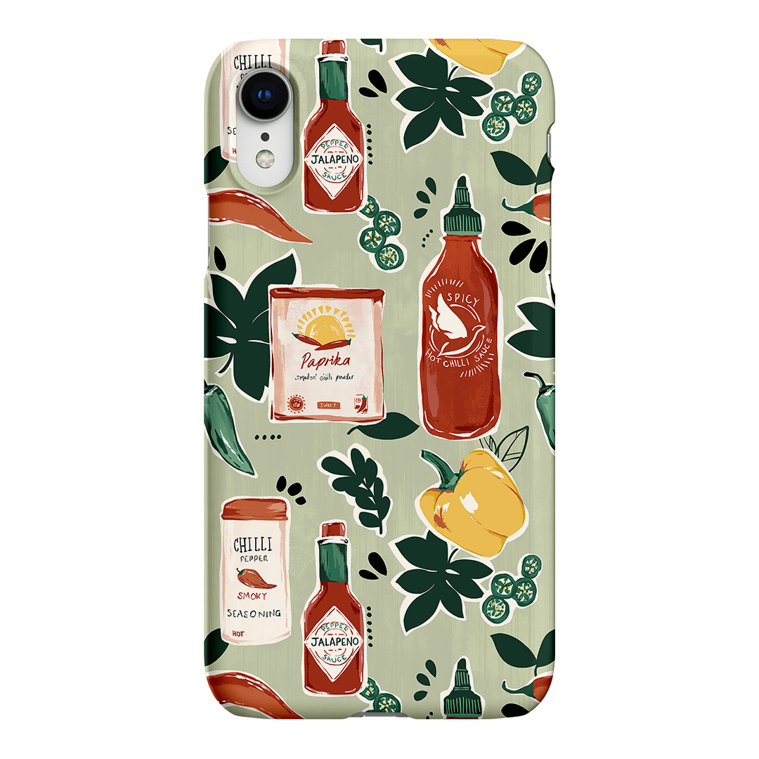 Chilli Pepper Printed Phone Cases iPhone XR / Snap by Charlie Taylor - The Dairy