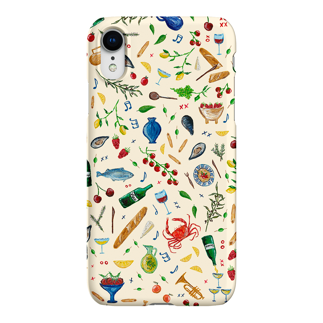 Ciao Bella Printed Phone Cases iPhone XR / Snap by BG. Studio - The Dairy
