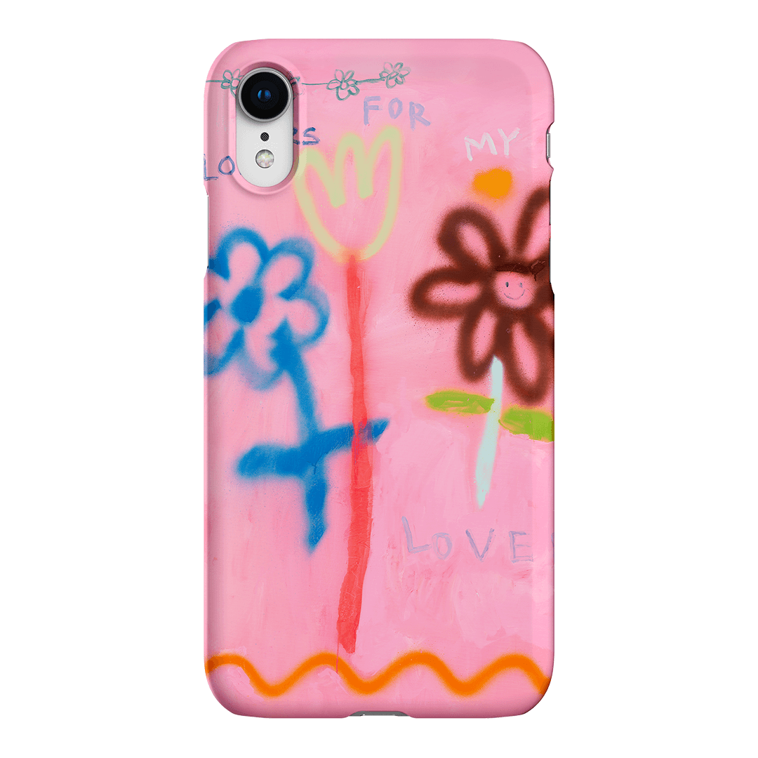 Flowers Printed Phone Cases iPhone XR / Snap by Kate Eliza - The Dairy