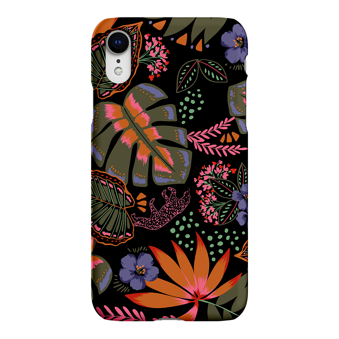 Jungle Leopard Printed Phone Cases iPhone XR / Snap by Charlie Taylor - The Dairy