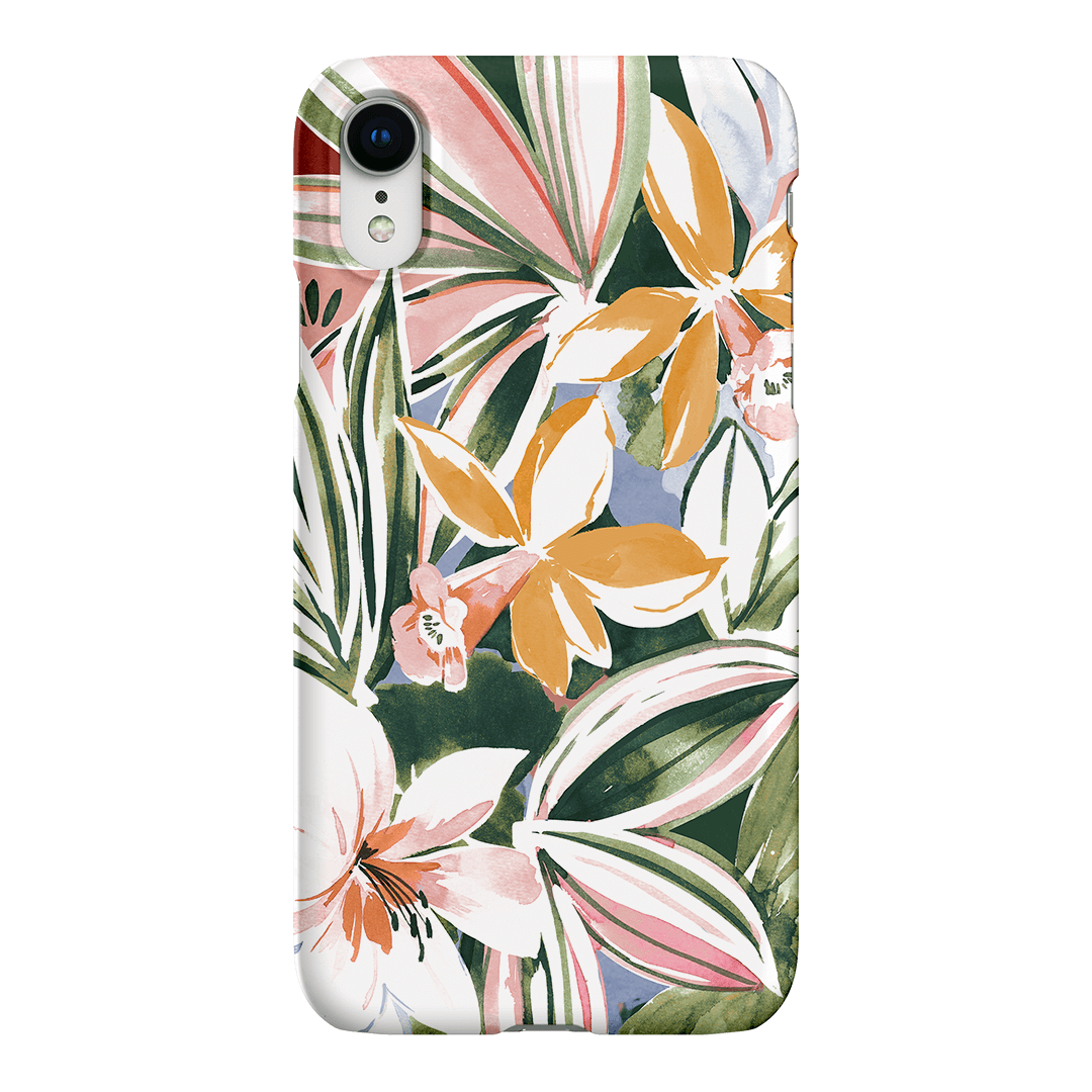Painted Botanic Printed Phone Cases iPhone XR / Snap by Charlie Taylor - The Dairy