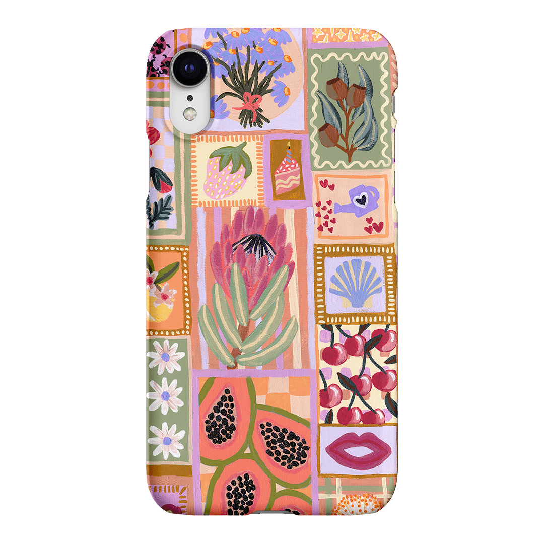 Summer Postcards Printed Phone Cases iPhone XR / Snap by Amy Gibbs - The Dairy