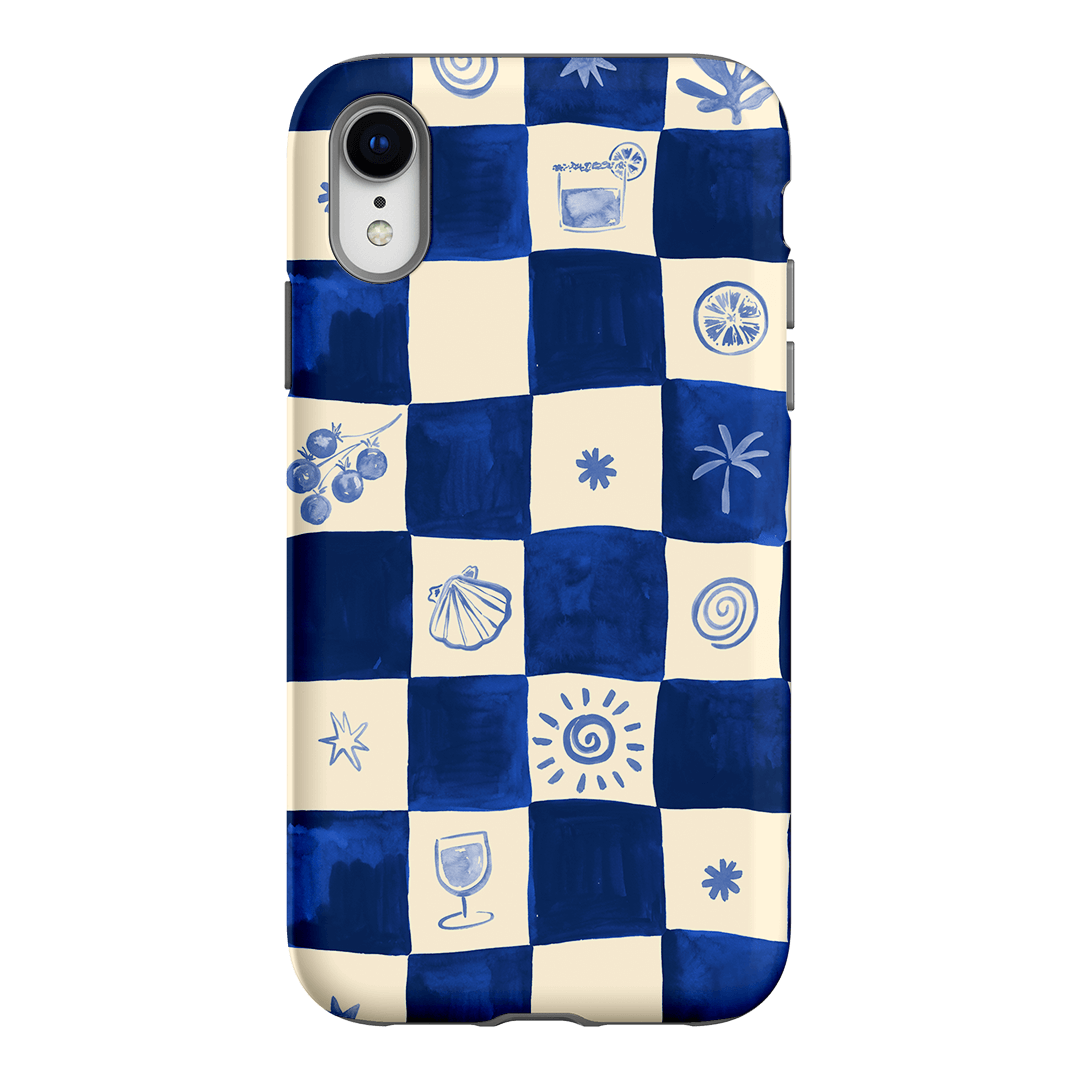 Afternoon Mezze Azure Printed Phone Cases iPhone XR / Armoured by Charlie Taylor - The Dairy