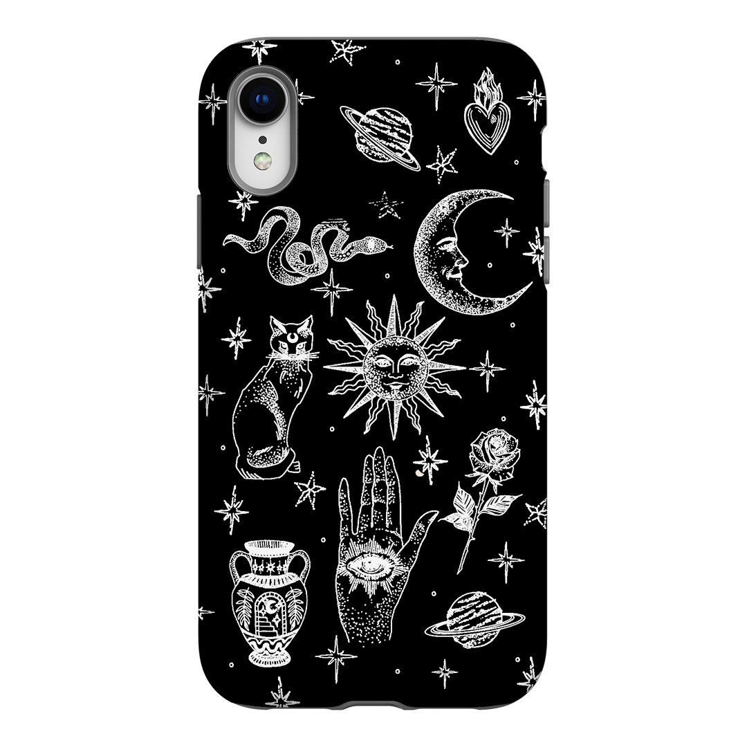 Astro Flash Monochrome Printed Phone Cases iPhone XR / Armoured by Veronica Tucker - The Dairy
