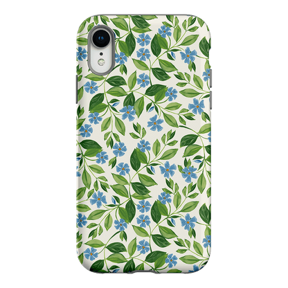 Blue Vines Printed Phone Cases iPhone XR / Armoured by Ellie Mae - The Dairy