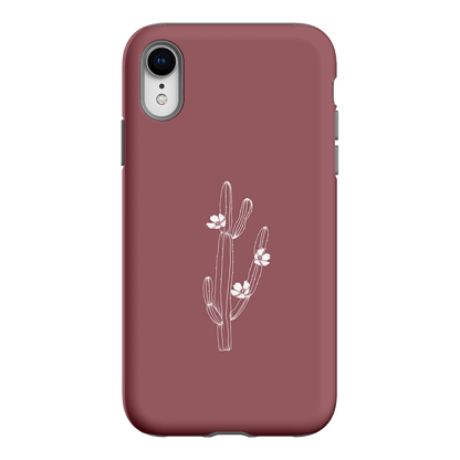 Cactus Flower Printed Phone Cases iPhone XR / Armoured by Typoflora - The Dairy