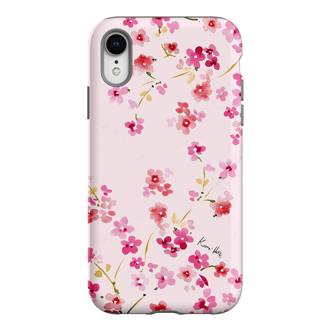 Cherry Blossom Printed Phone Cases iPhone XR / Armoured by Kerrie Hess - The Dairy