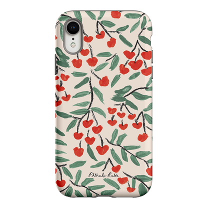 Cherry Love Printed Phone Cases iPhone XR / Armoured by Phthalo Ruth - The Dairy