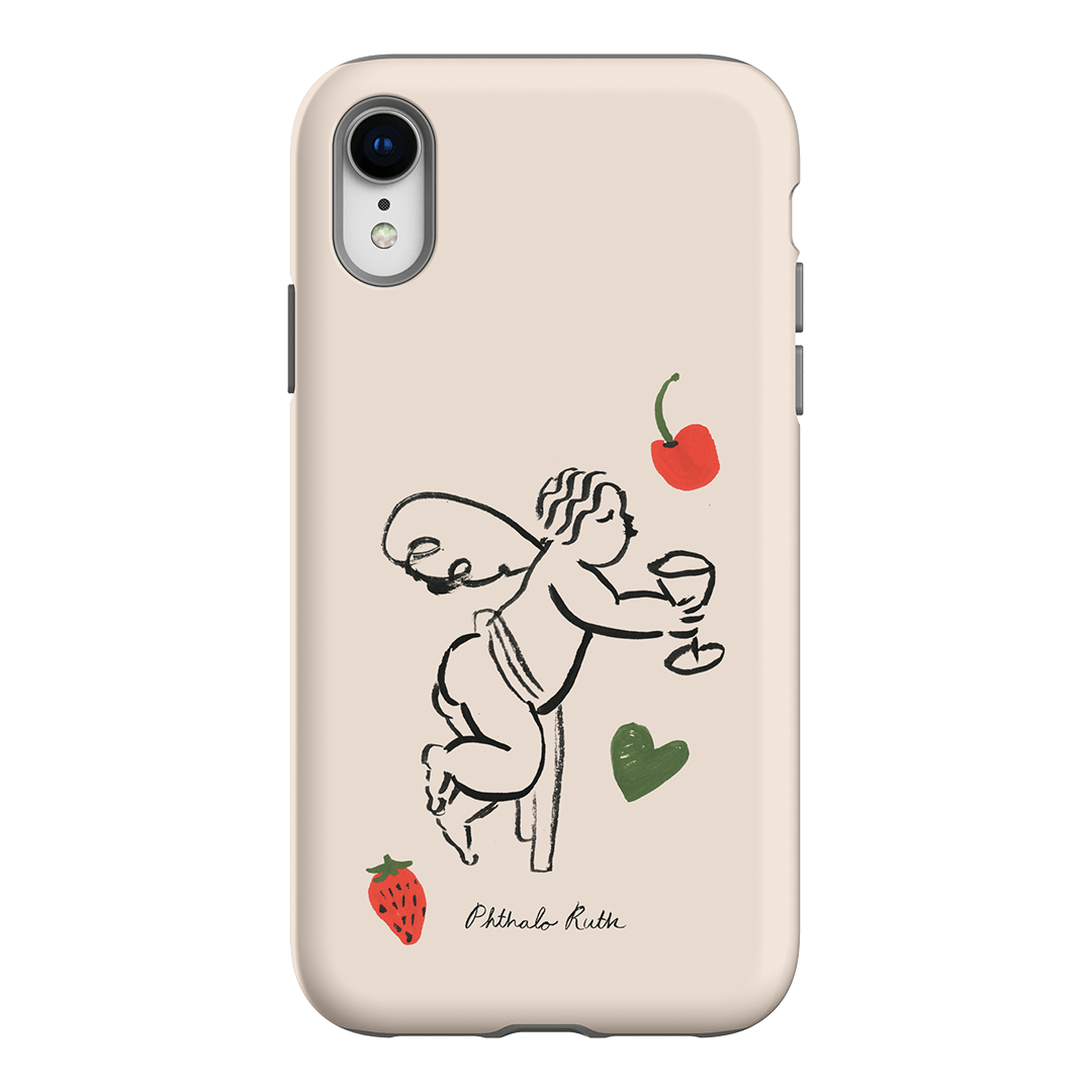 Cherub Printed Phone Cases iPhone XR / Armoured by Phthalo Ruth - The Dairy