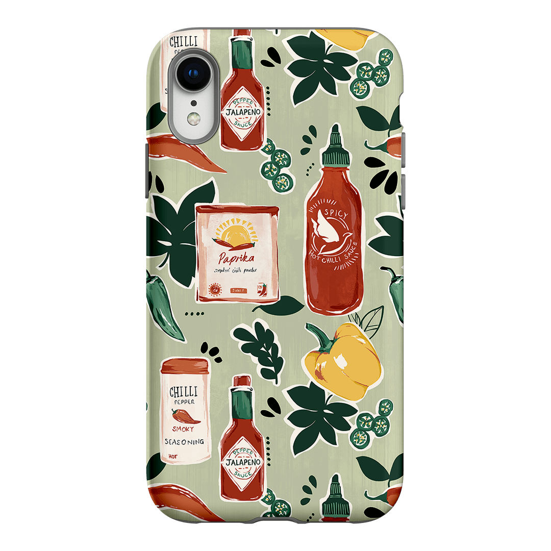Chilli Pepper Printed Phone Cases iPhone XR / Armoured by Charlie Taylor - The Dairy
