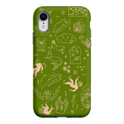Easty Flash Green Printed Phone Cases iPhone XR / Armoured by Easty Beasty - The Dairy