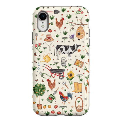 Farm Stay Printed Phone Cases iPhone XR / Armoured by BG. Studio - The Dairy