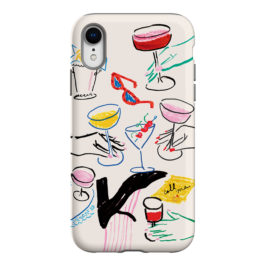 Girls Night Out Printed Phone Cases iPhone XR / Armoured by Phthalo Ruth - The Dairy