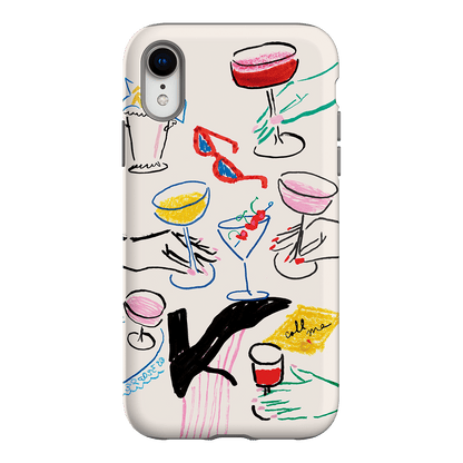 Girls Night Out Printed Phone Cases iPhone XR / Armoured by Phthalo Ruth - The Dairy