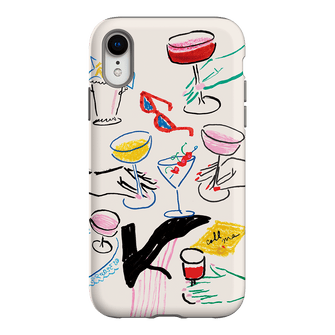 Girls Night Out Printed Phone Cases iPhone XR / Armoured by Phthalo Ruth - The Dairy